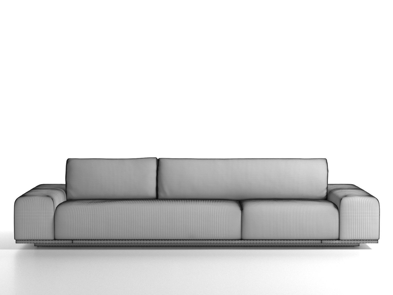 Monsieur Sofa 3D model_1