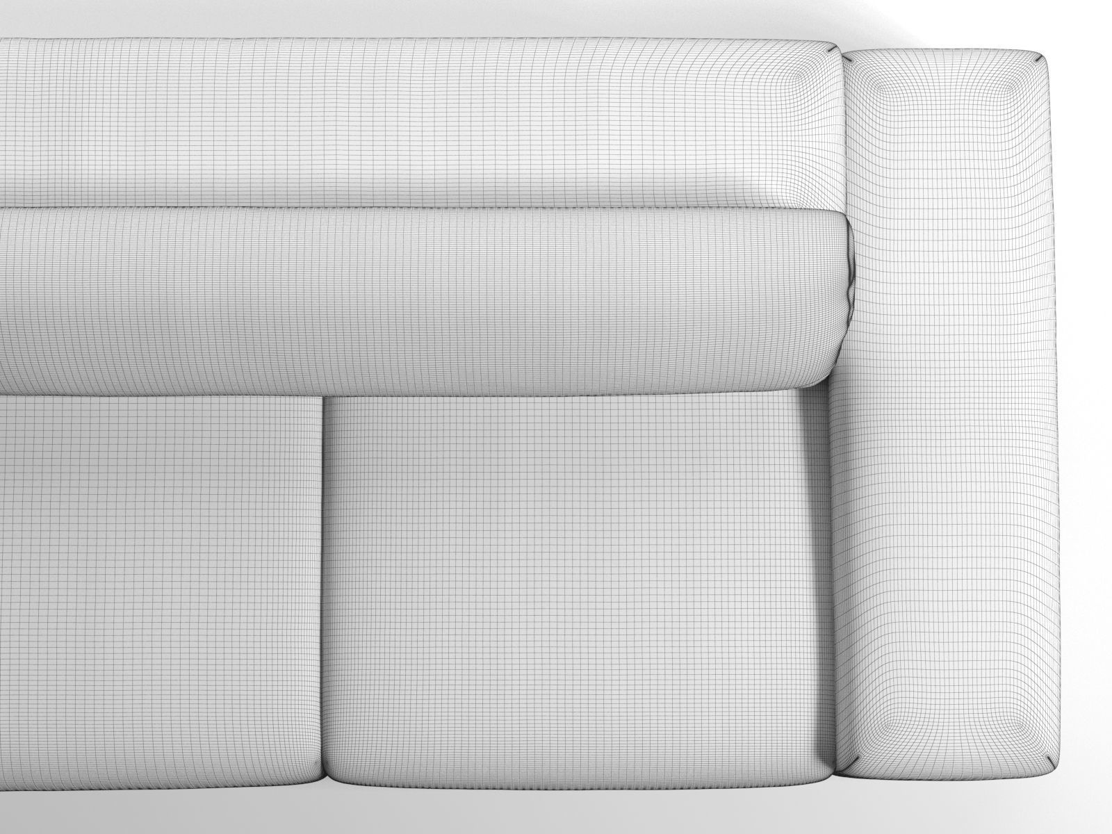 Monsieur Sofa 3D model_2
