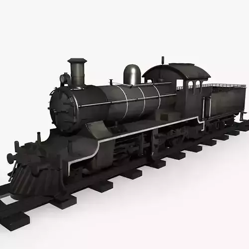 Old Steam Locomotive 01