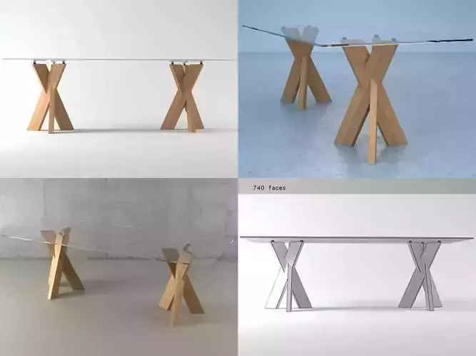 Trias Rectangular 3D model