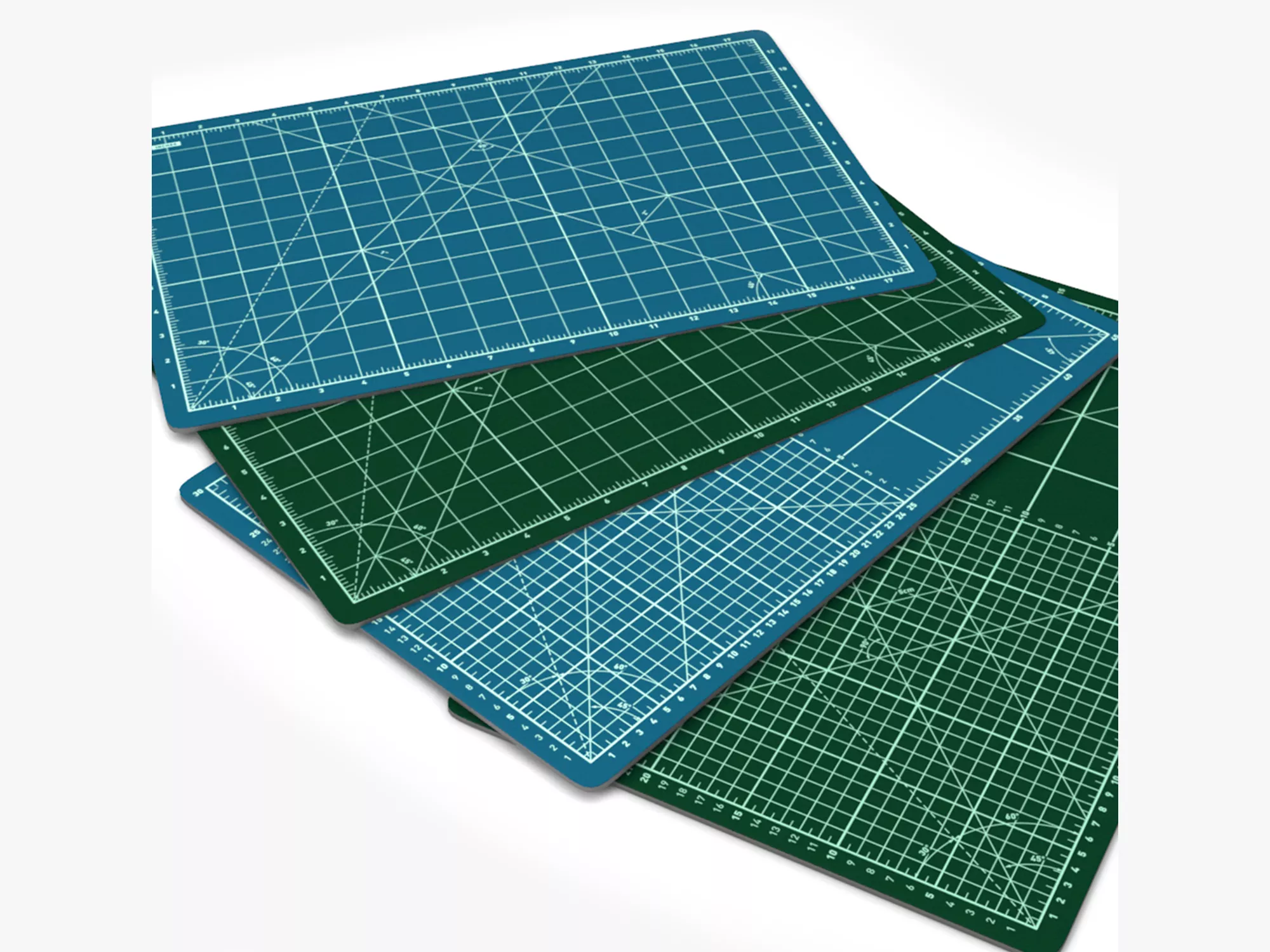 Cutting Mat 3D MODEL Low-poly 3D model