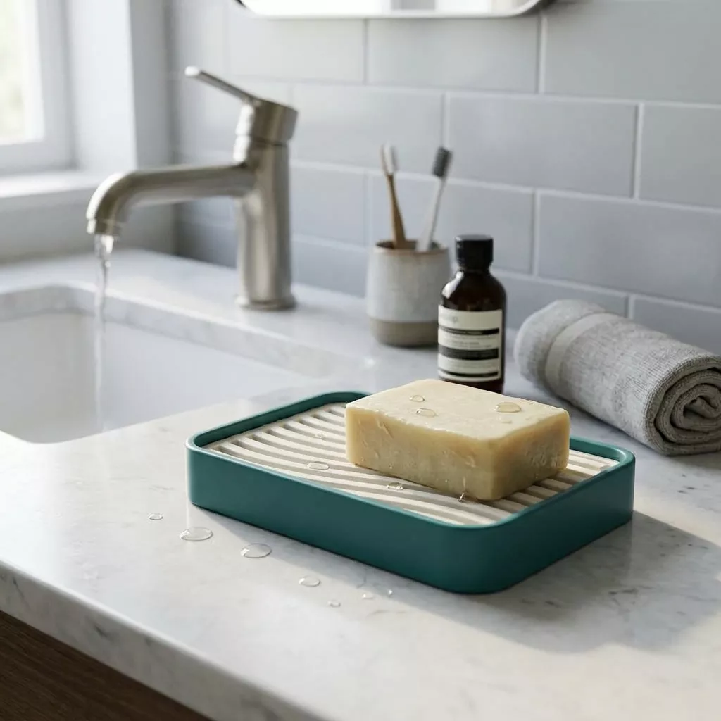 FLOW Wave Soap Dish with Removable Insert - RC 3D print model