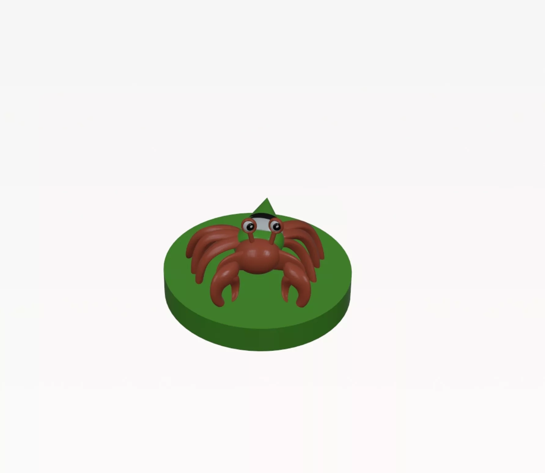 Mr Squid Crabby 4 color filament 3d file 3D print model