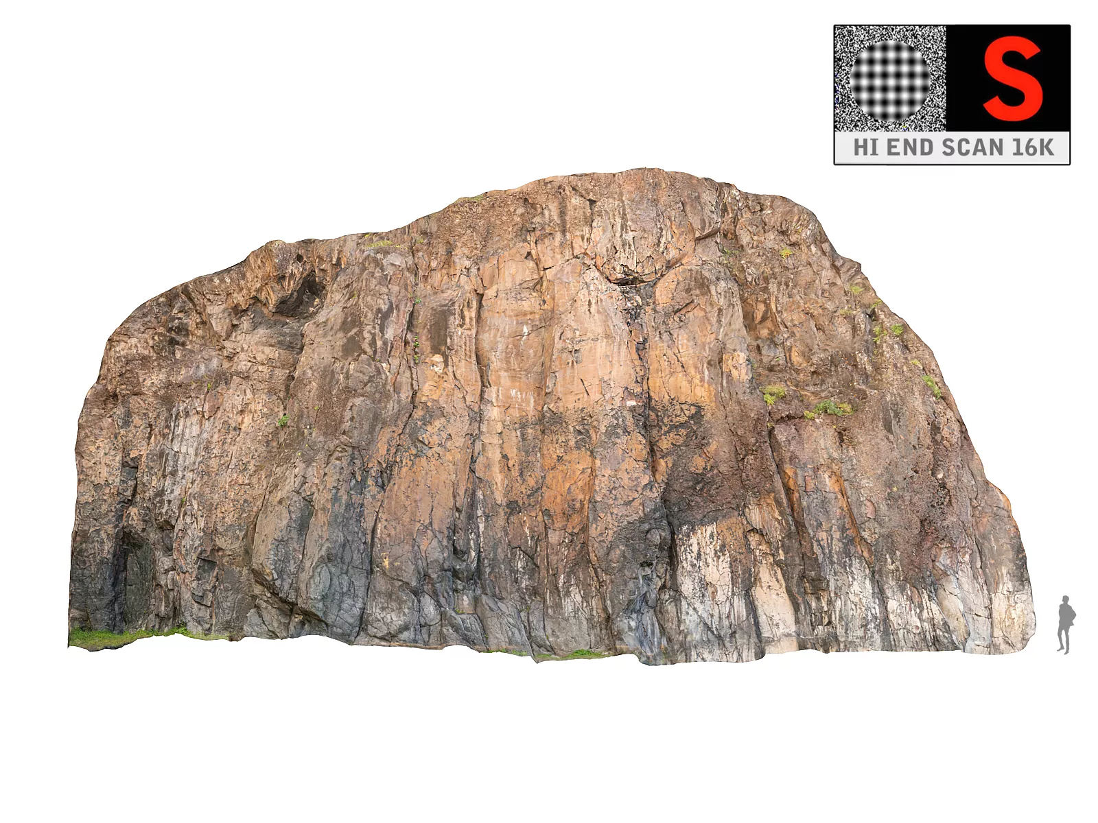 Madagascar Cliff HD 16K Low-poly 3D model