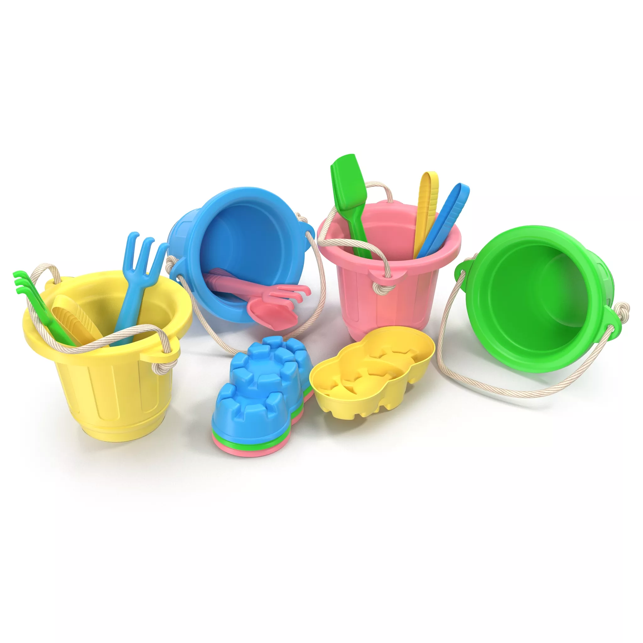 Sand Play Set 3D model