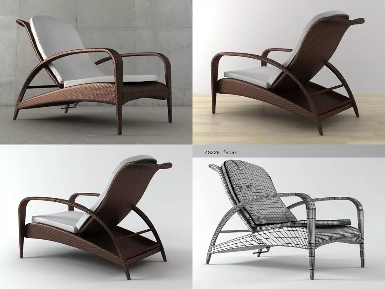 Tango Recliner 3D model_0