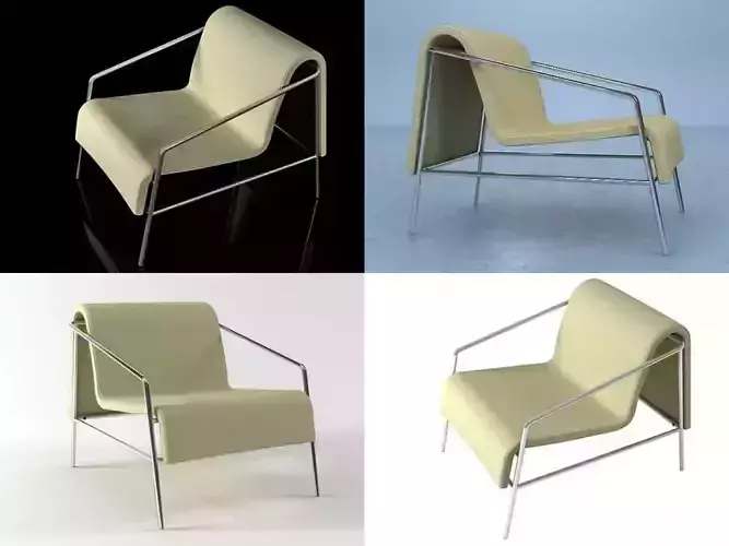 Milan-Paris four different chairs