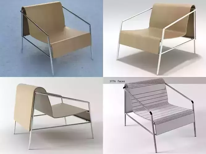 Milan-Paris four different chairs