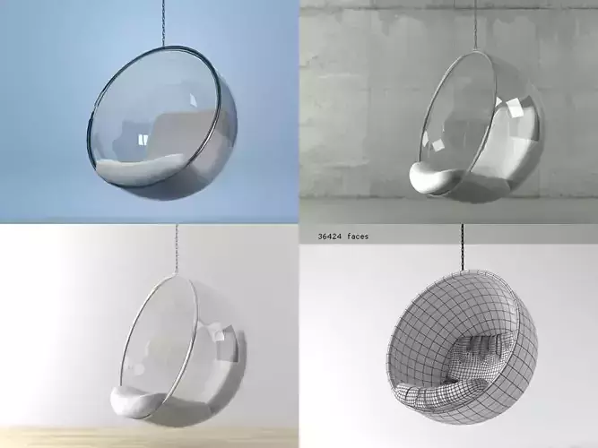 Bubble hanging chair