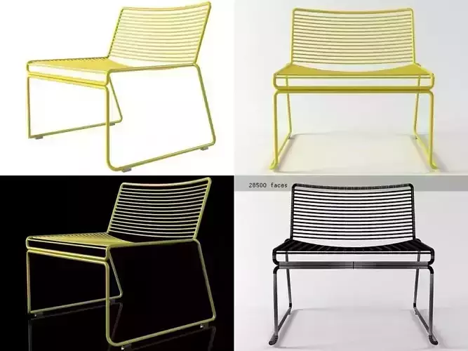 Hee Lounge Chair 3D model