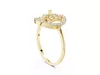 Designer Diamond Band Luxury Engagement Ring Ready CAD M9616 3D model ...