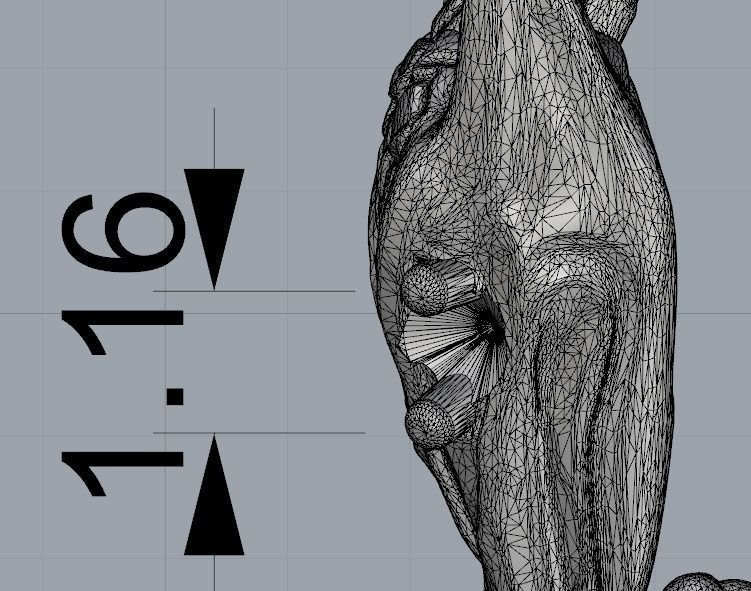 Dragon pendant 3D print model_2