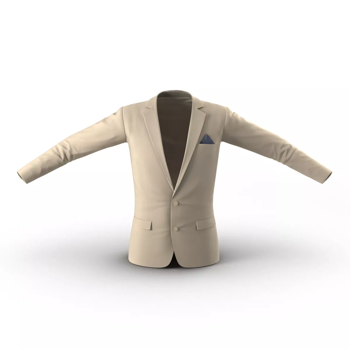 Mens Suit Jacket 9 3D model