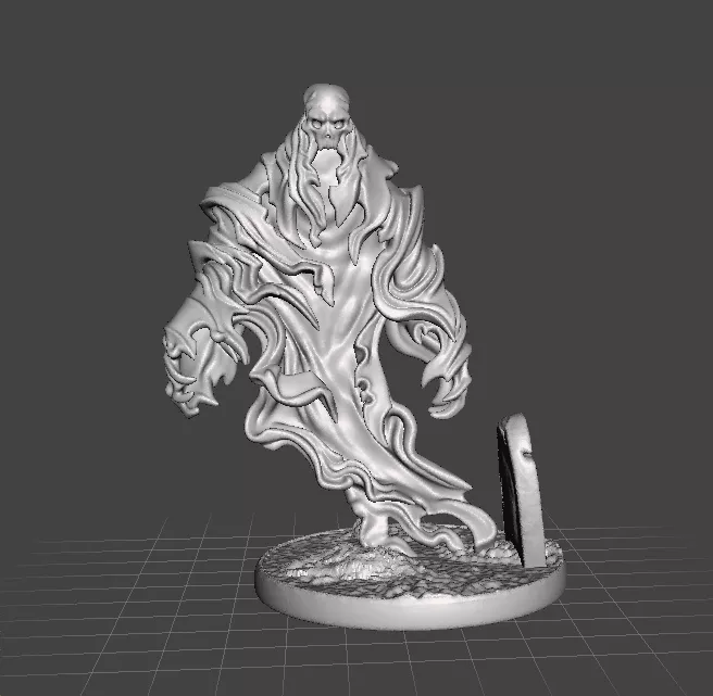 SPECTRE MINIATURE MODEL HORROR FANTASY GAMES RPG DND 3D print model