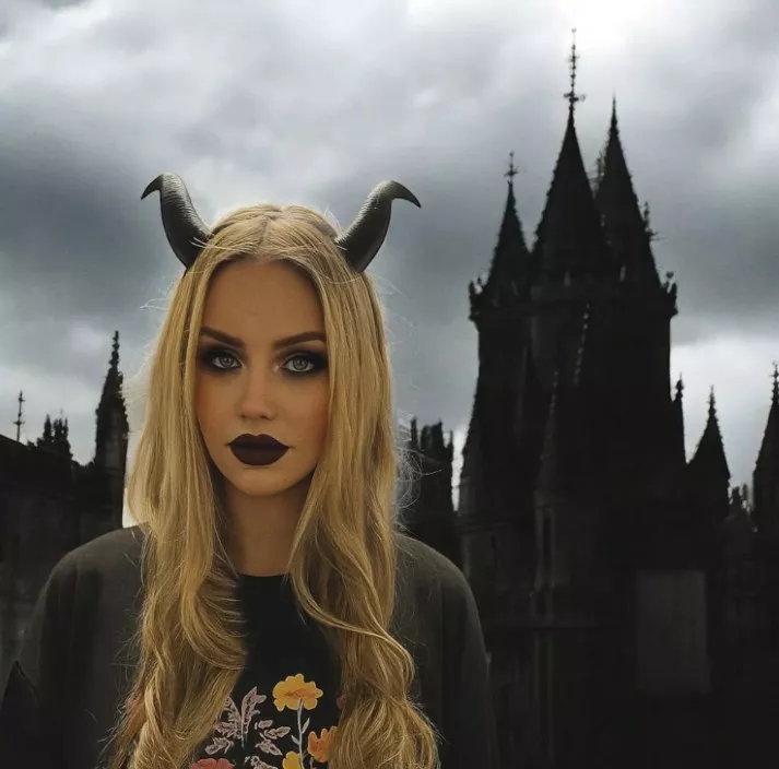 Demon horn Headband 3D print model