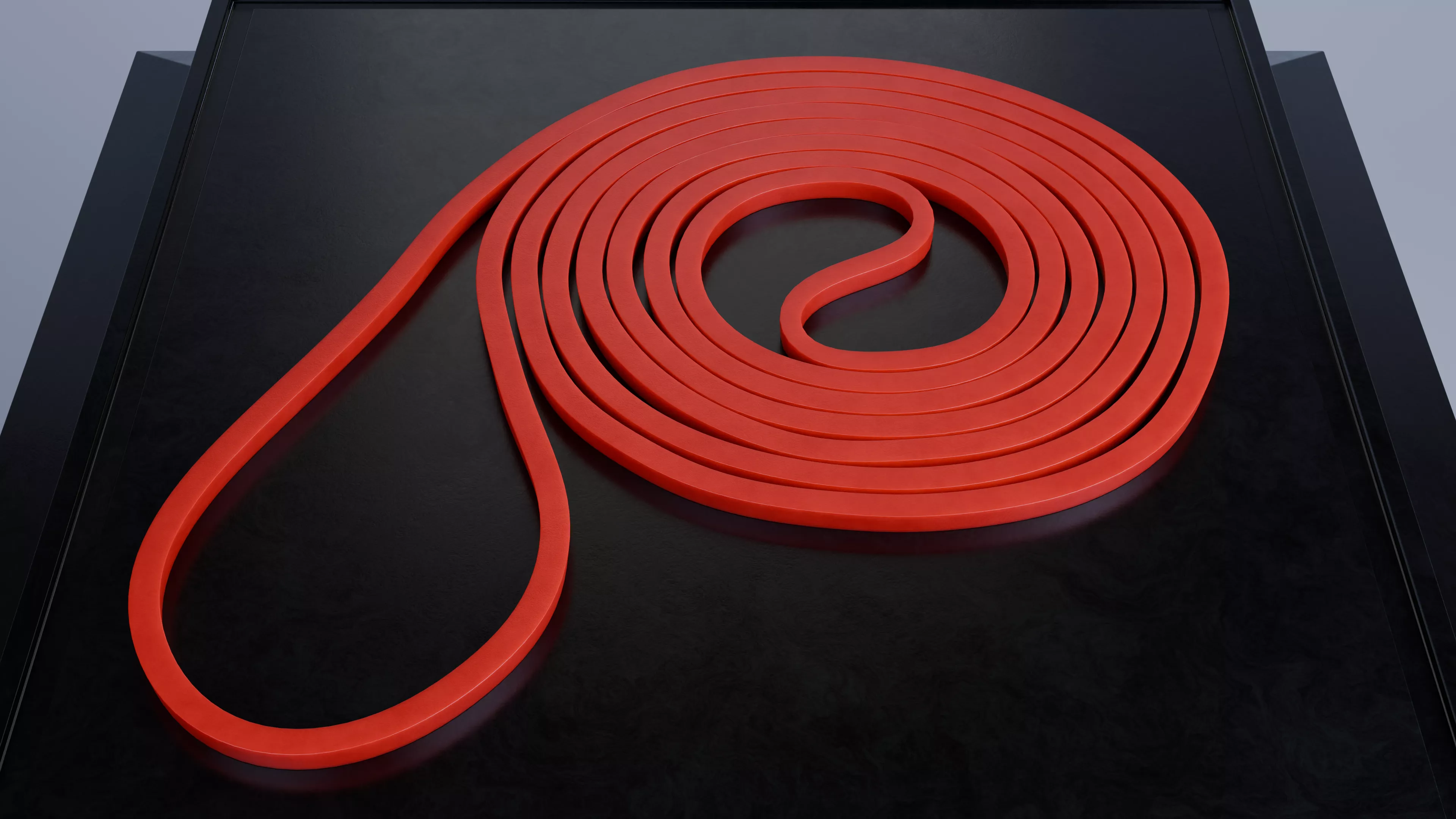 Resistance Band Free low-poly 3D model