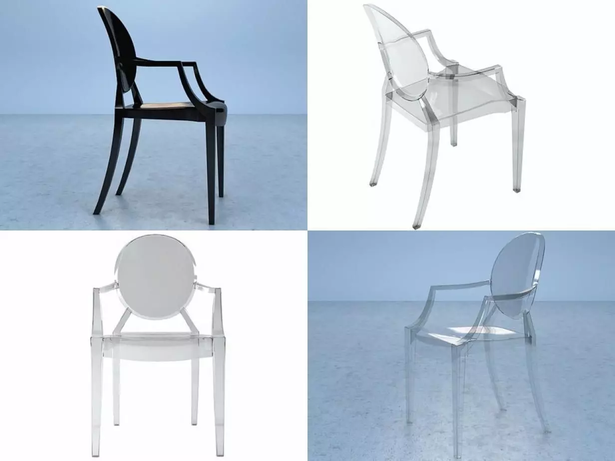 Louis Ghost 3D model_1