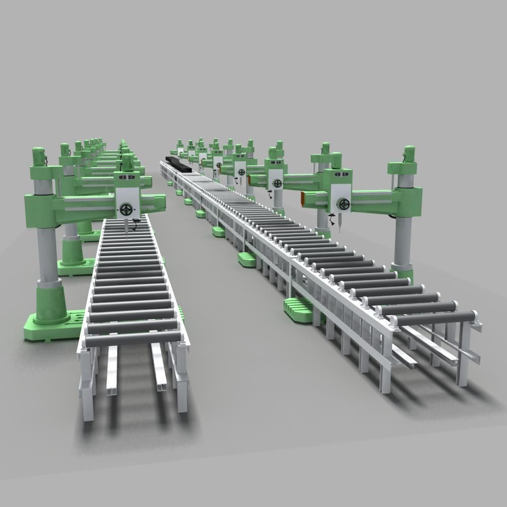 Desktop Rig Production Line 3D model_4