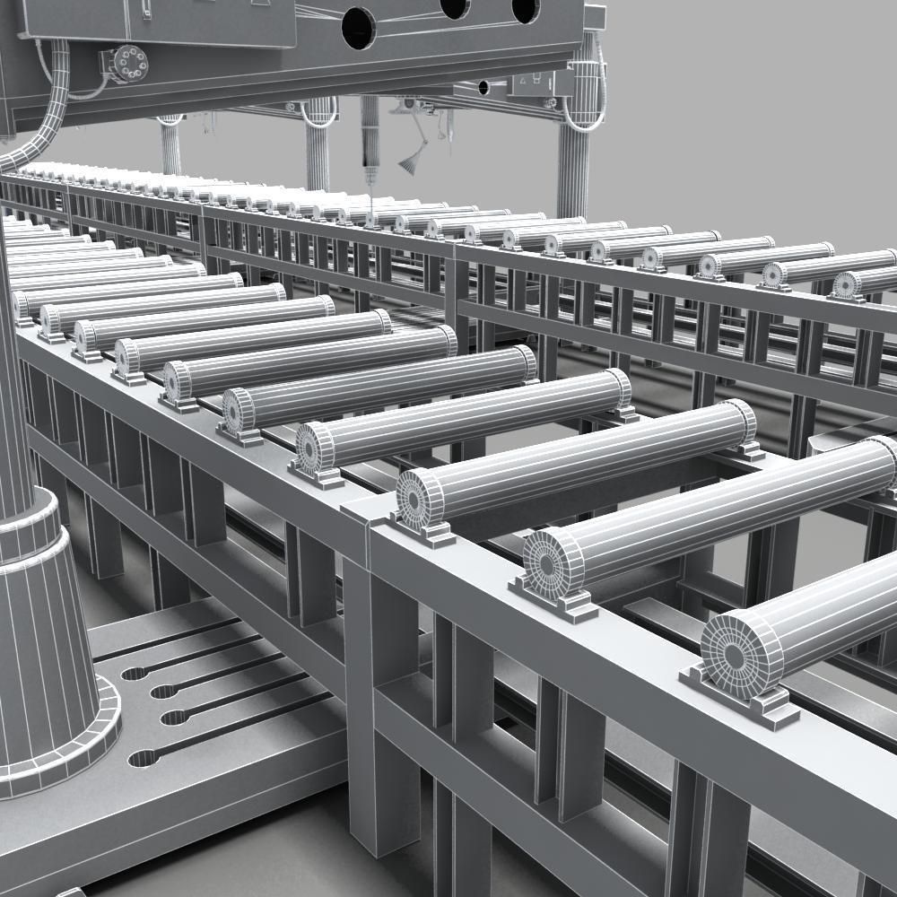 Desktop Rig Production Line 3D model_14