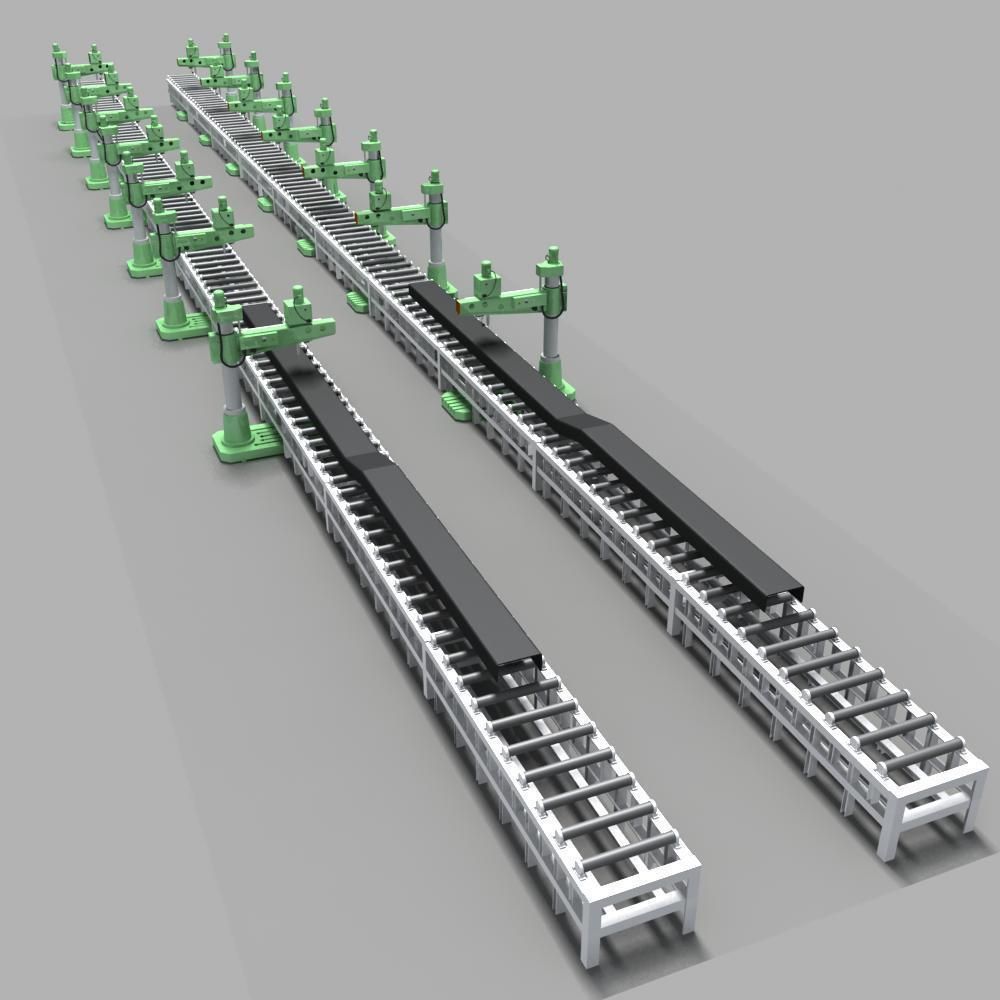 Desktop Rig Production Line 3D model_2