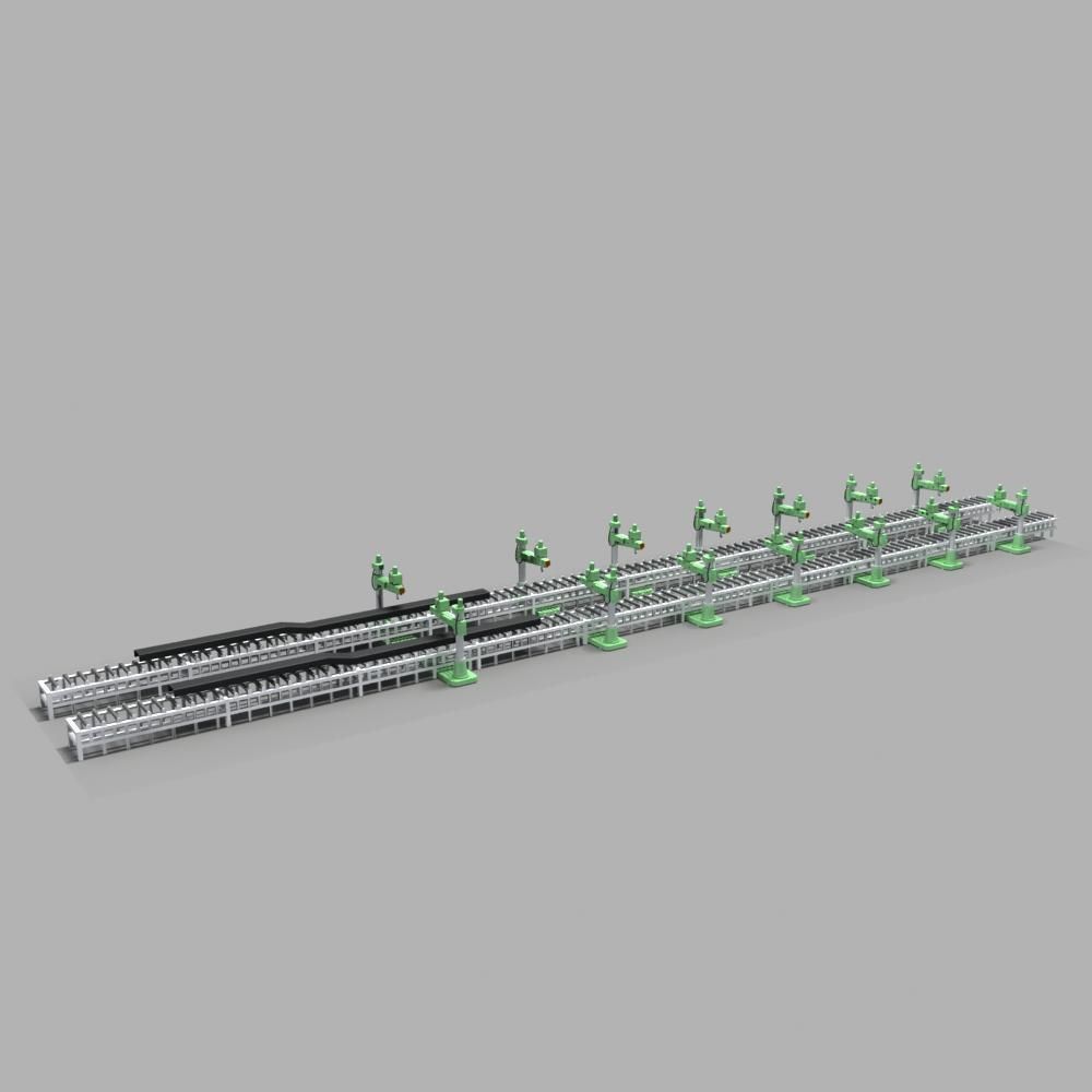 Desktop Rig Production Line 3D model_3