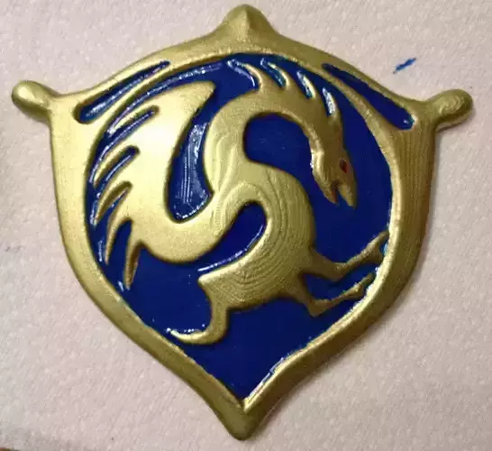 Gargoyles Pheonix Gate 3D Printable Prop 3D print model
