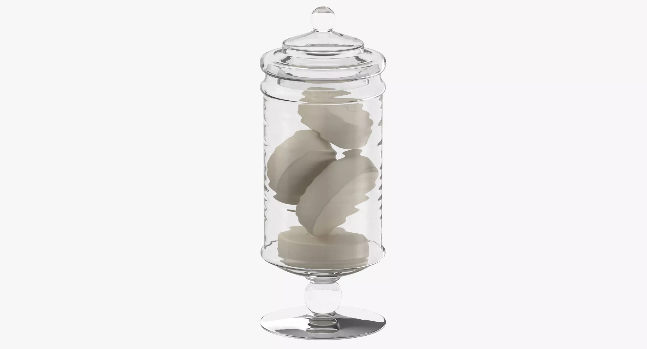 Canister With Soap 3D model