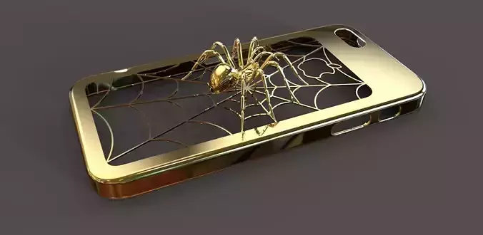 iPhone 5 Spider case 3D print model
