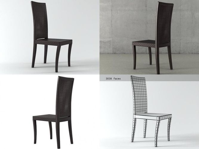 Zoe Chair 3D model