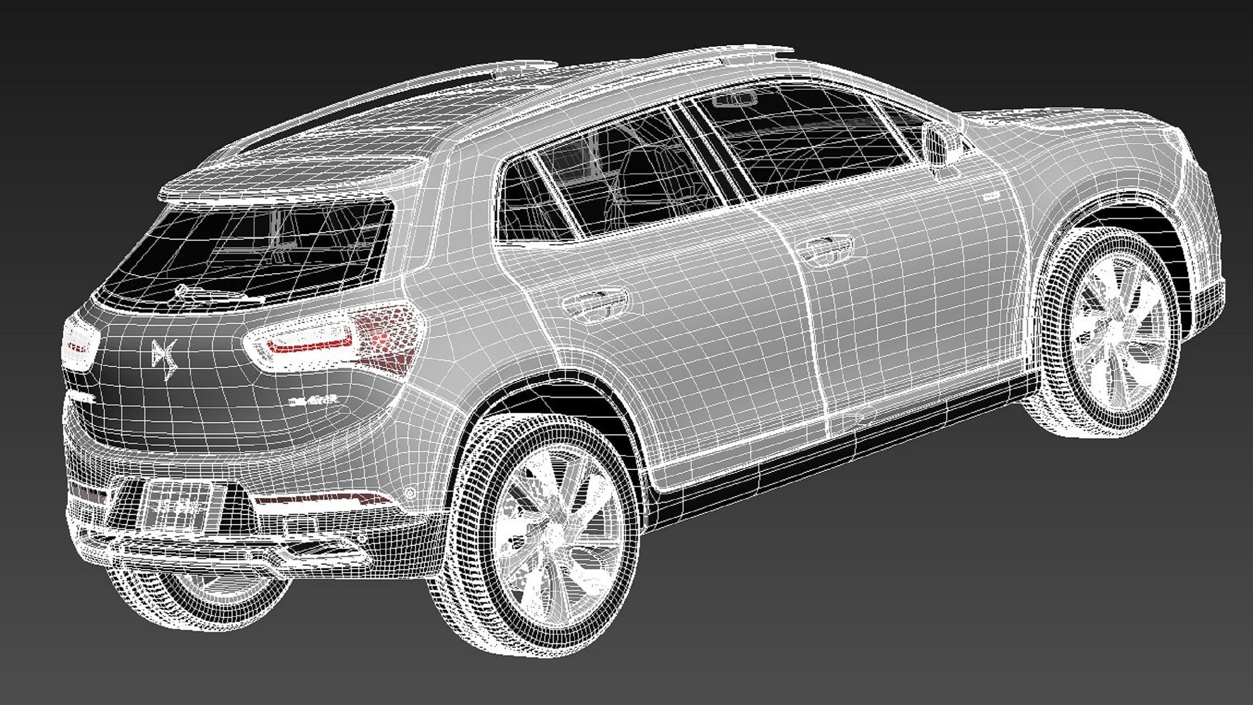 Citroen DS 6WR 2015 3D model_17