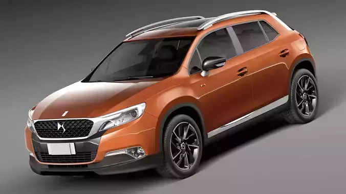 Citroen DS 6WR 2015 3D model