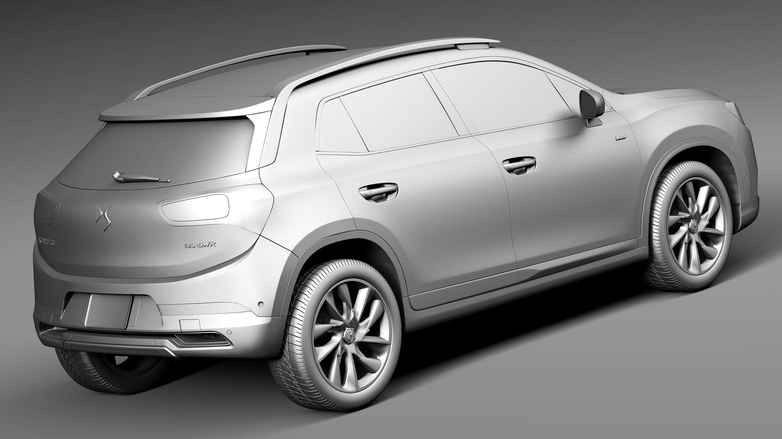 Citroen DS 6WR 2015 3D model_12
