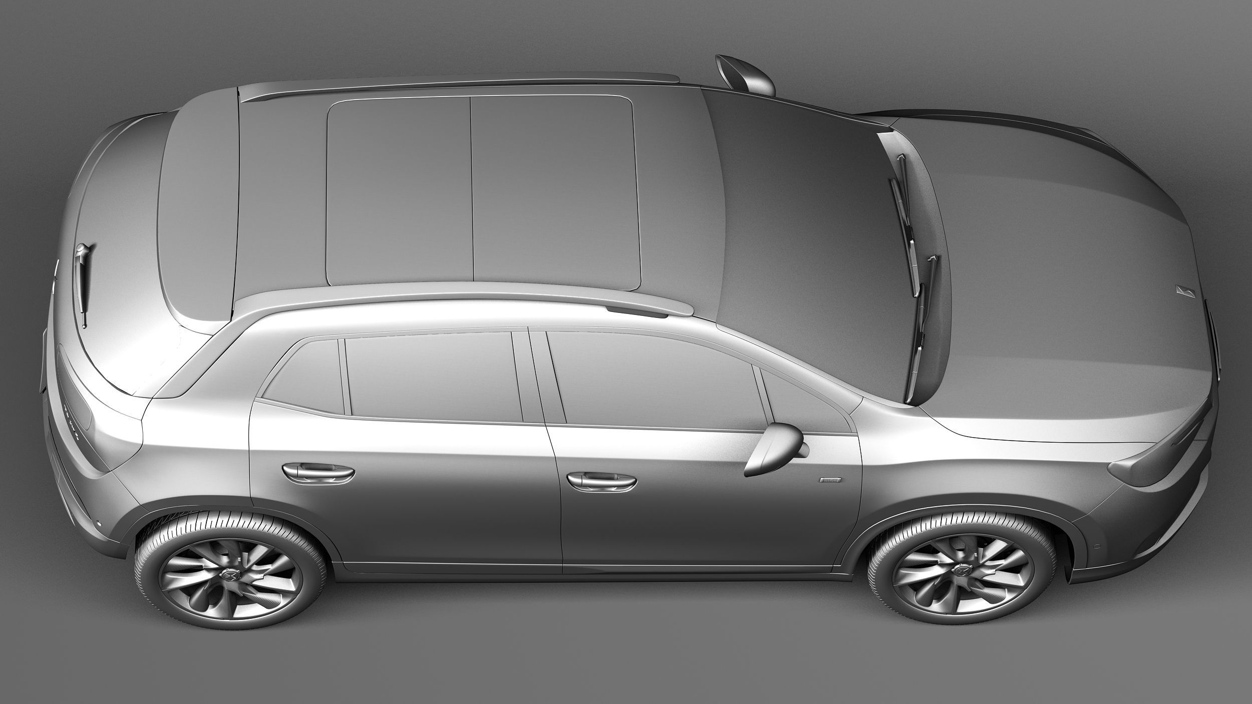 Citroen DS 6WR 2015 3D model_15
