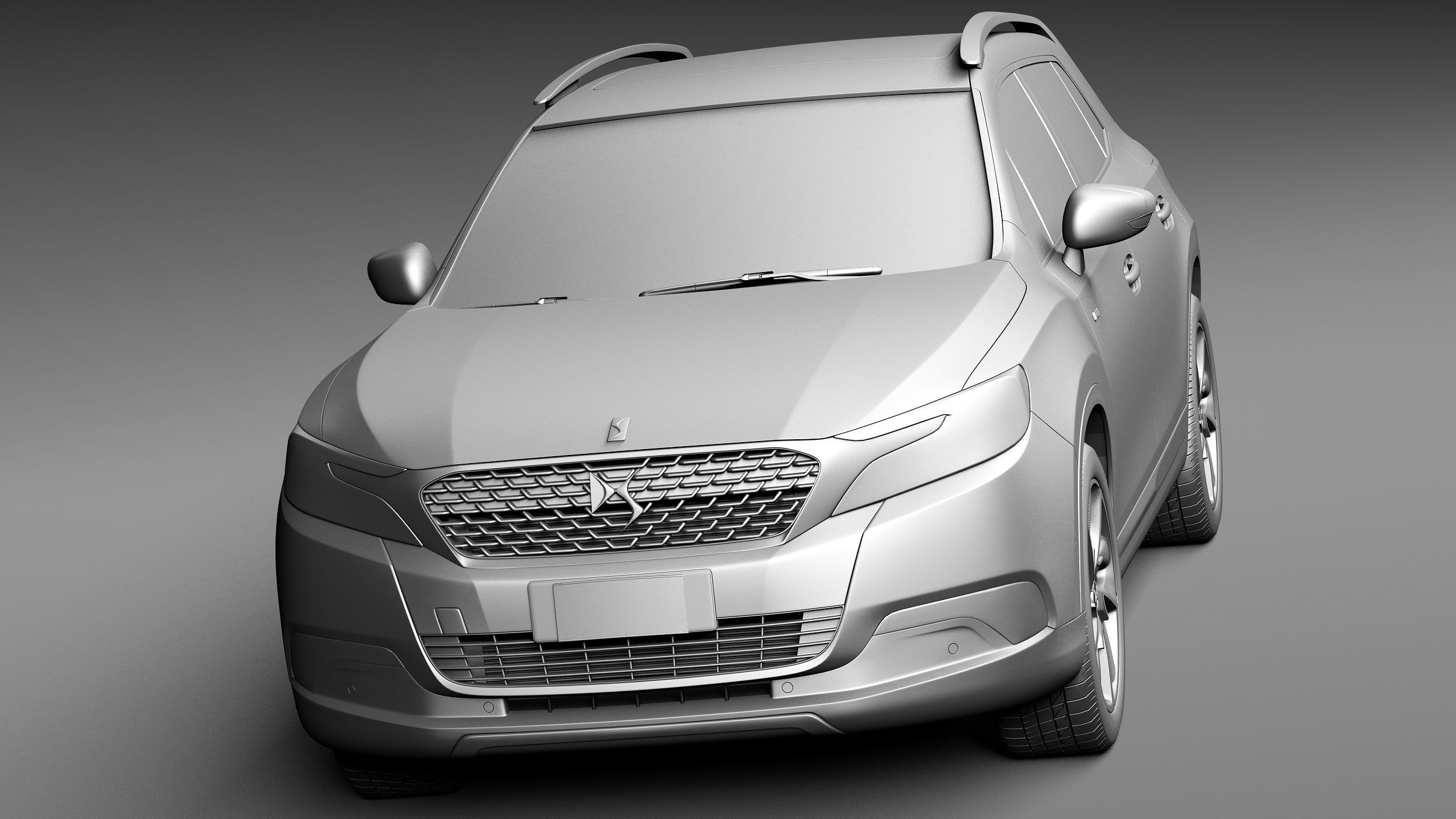 Citroen DS 6WR 2015 3D model_9