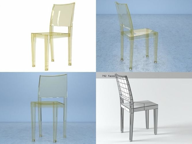 La Marie Chair 3D model