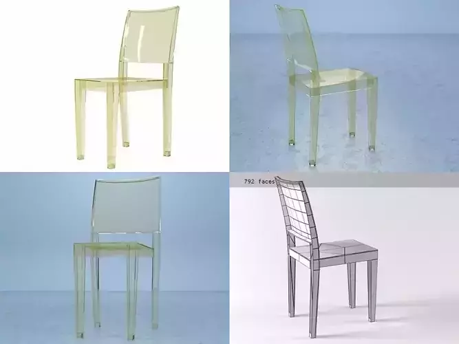 La Marie Chair 3D model