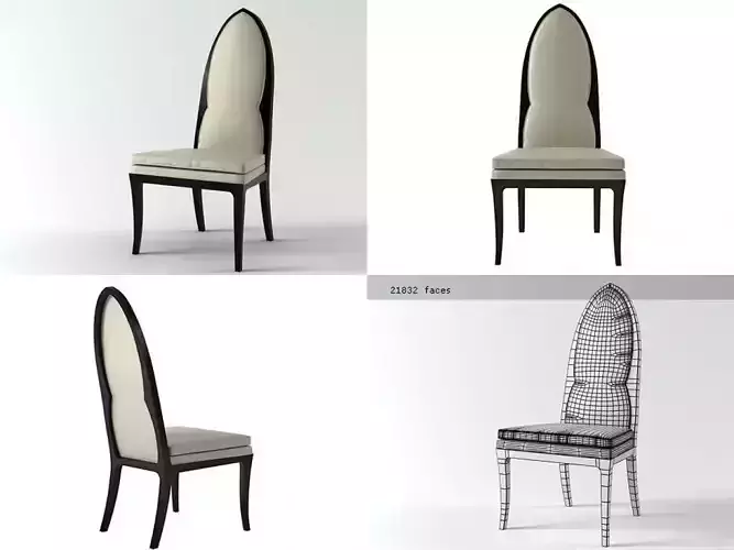 Arch Back Side Chair