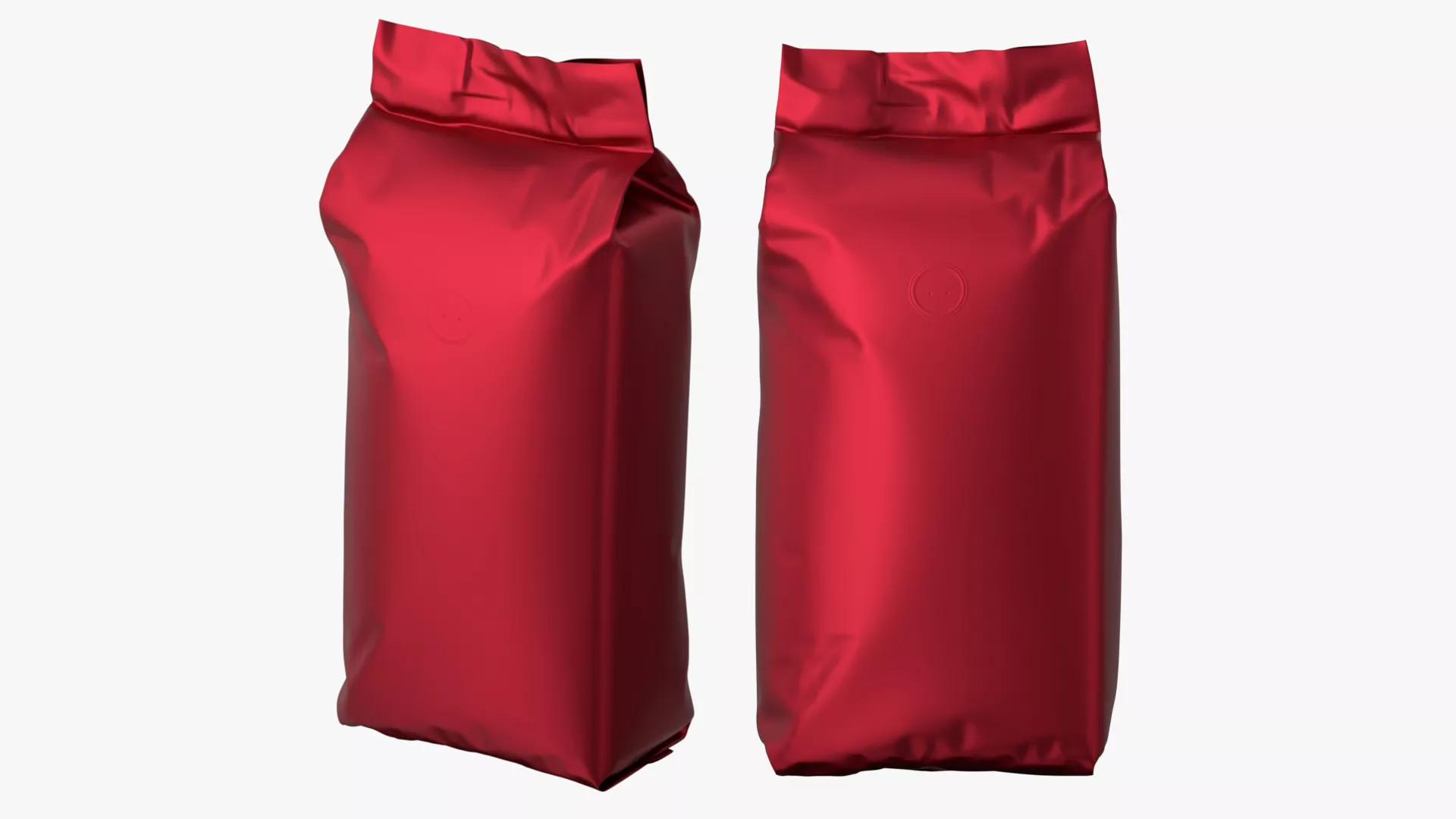 Coffee Bag Mockup 22 3D model
