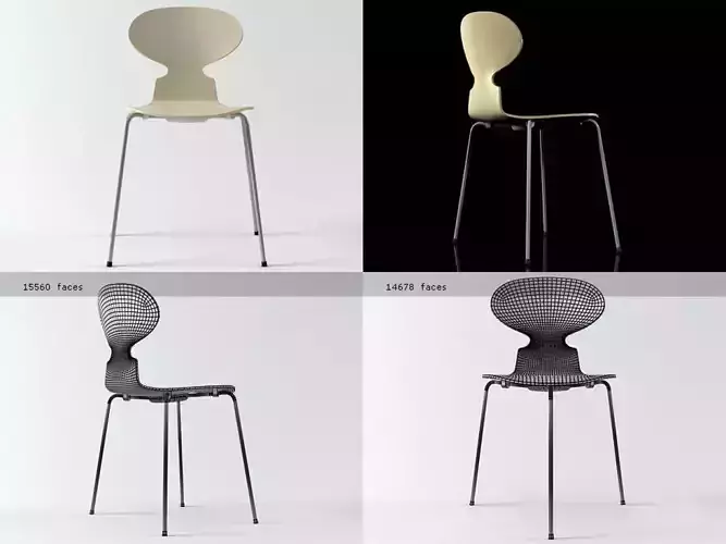 Ant four different chairs