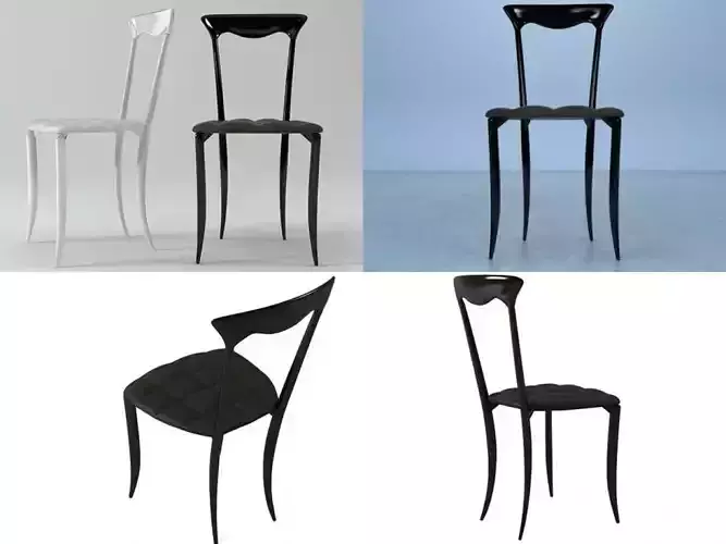 Charme Chair 3D model
