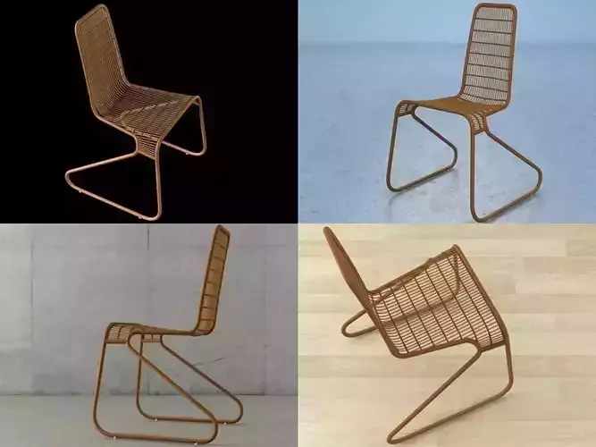 Flo Chair A 3D model