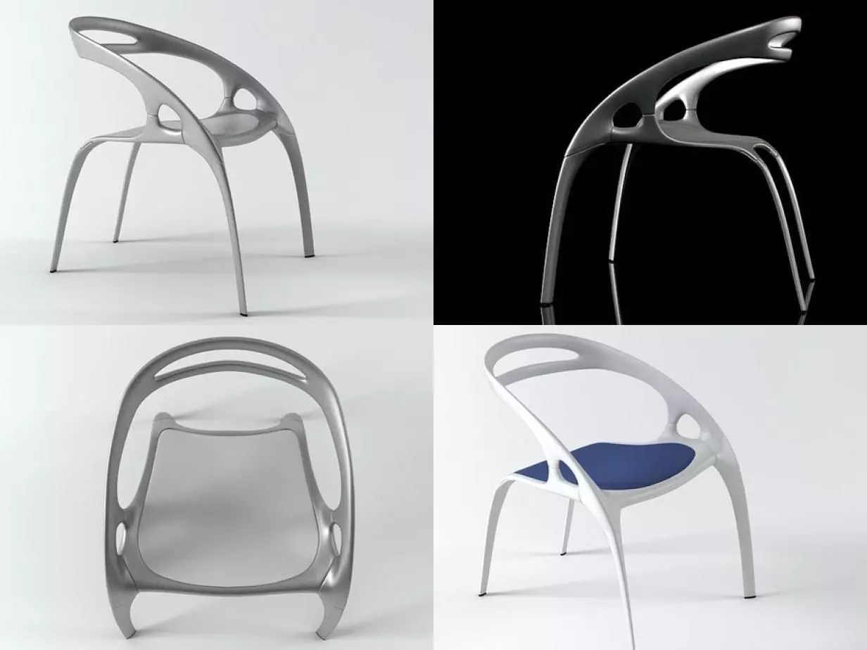 Go Chair 3D model_0