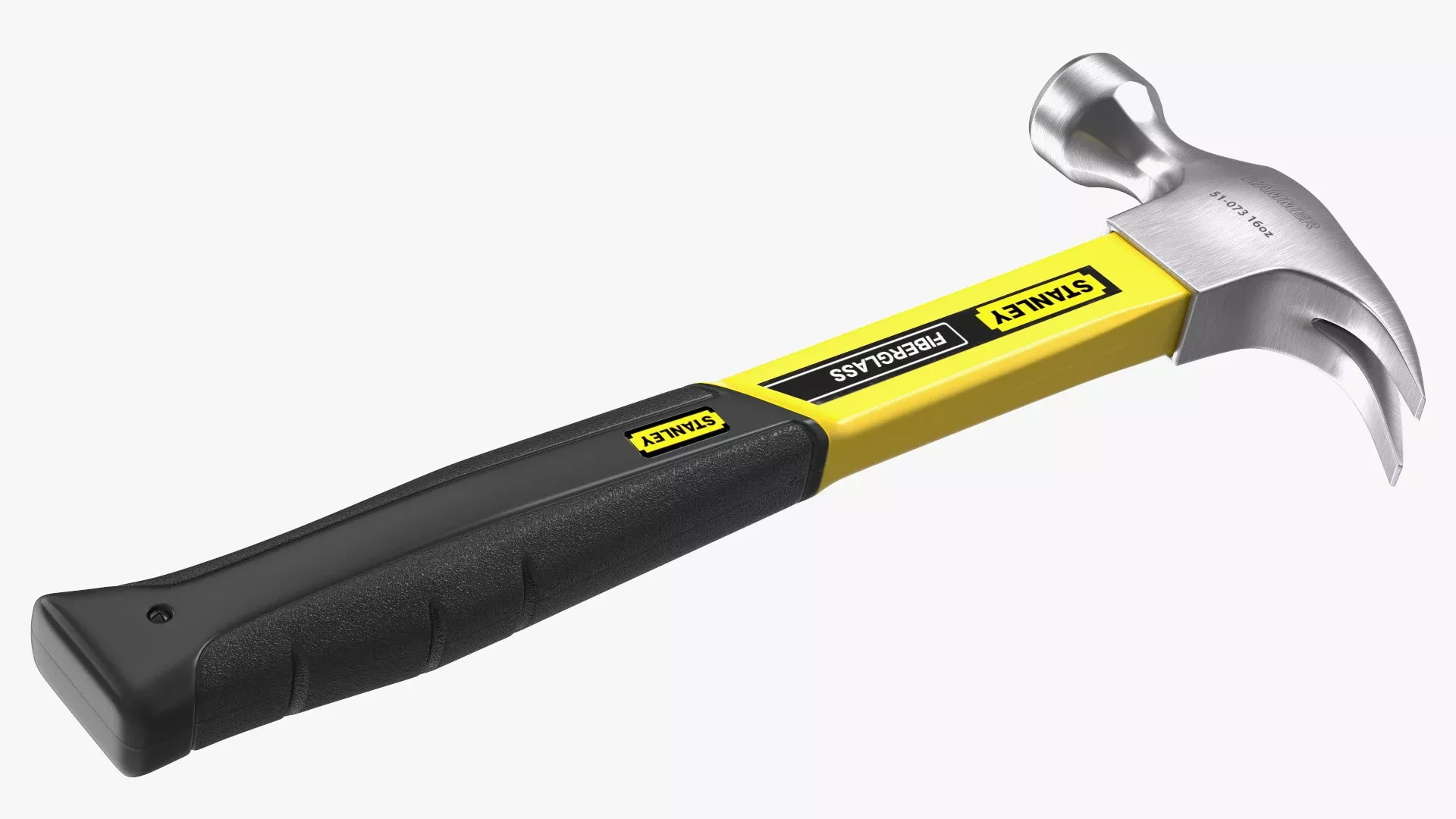 Fiberglass Hammer Stanley 3D model