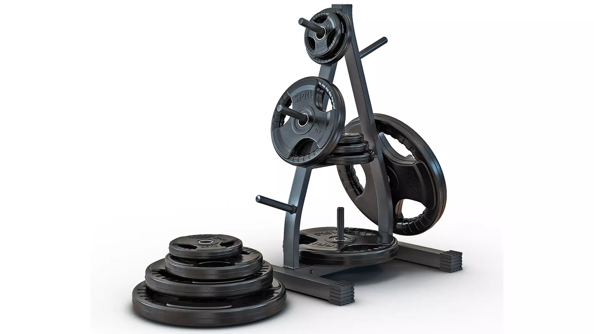 Weight Plate Tree Set 3D model