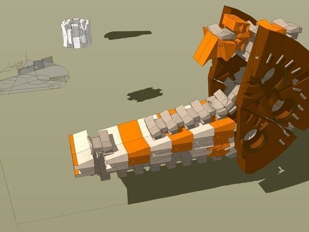 OK Robot Free 3D print model_4