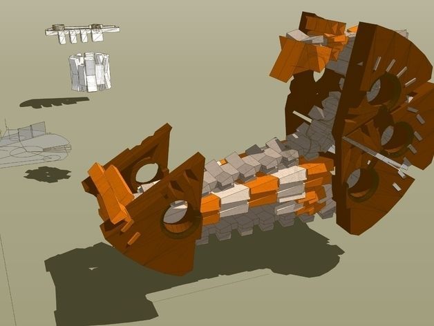 OK Robot Free 3D print model_7