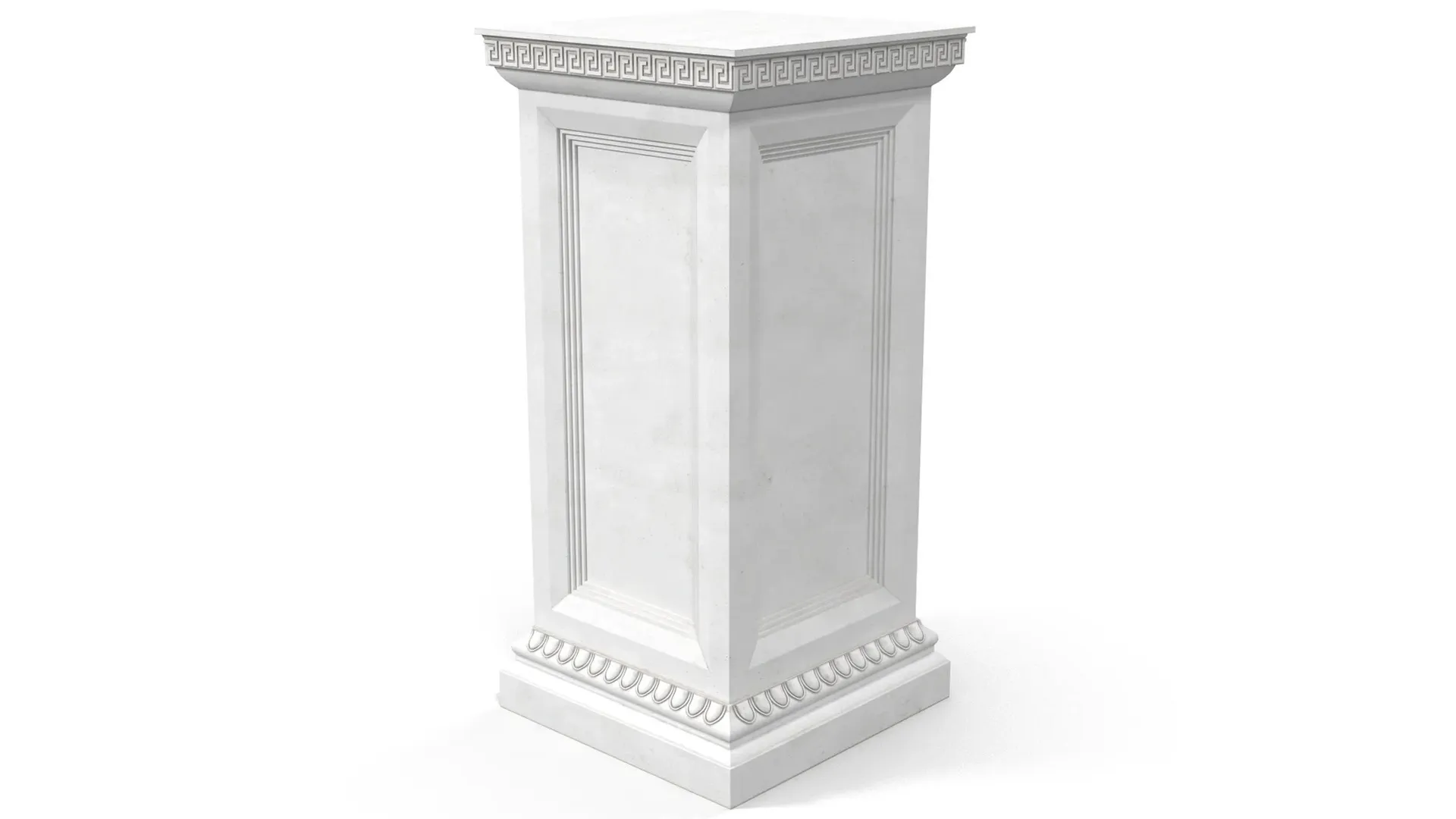 Column Base Greco Roman 3D model