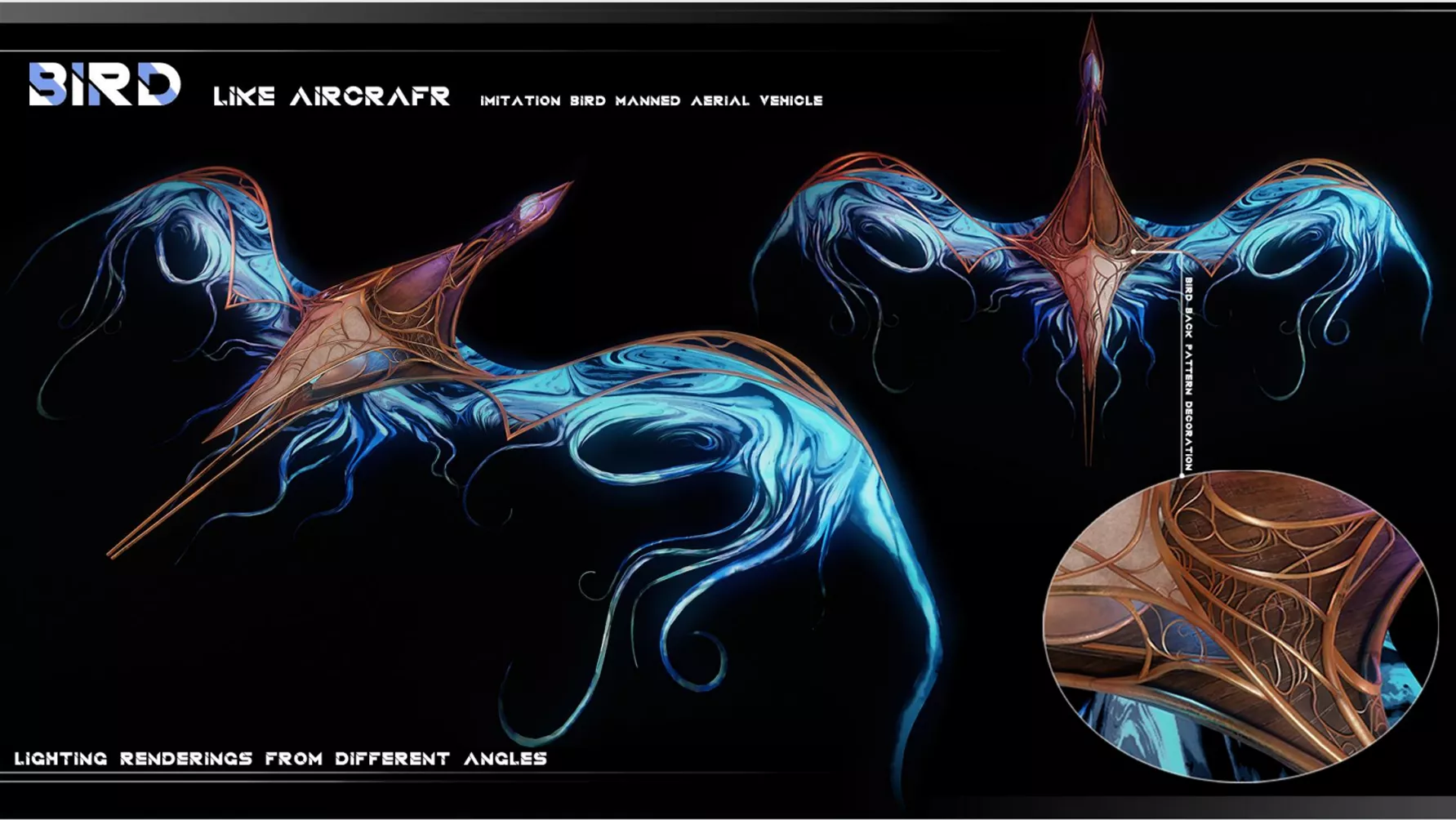 Next Gen PBR Fantasy Flying Ship Low Poly next-generation 3D model