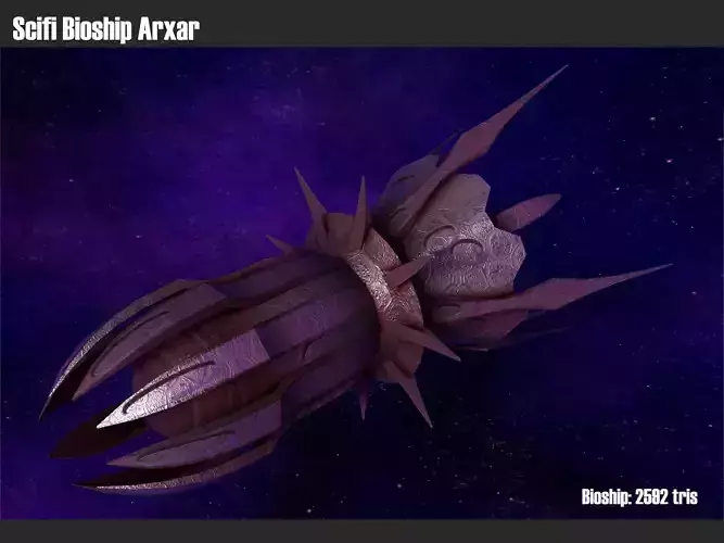 Scifi Bioship Arxar