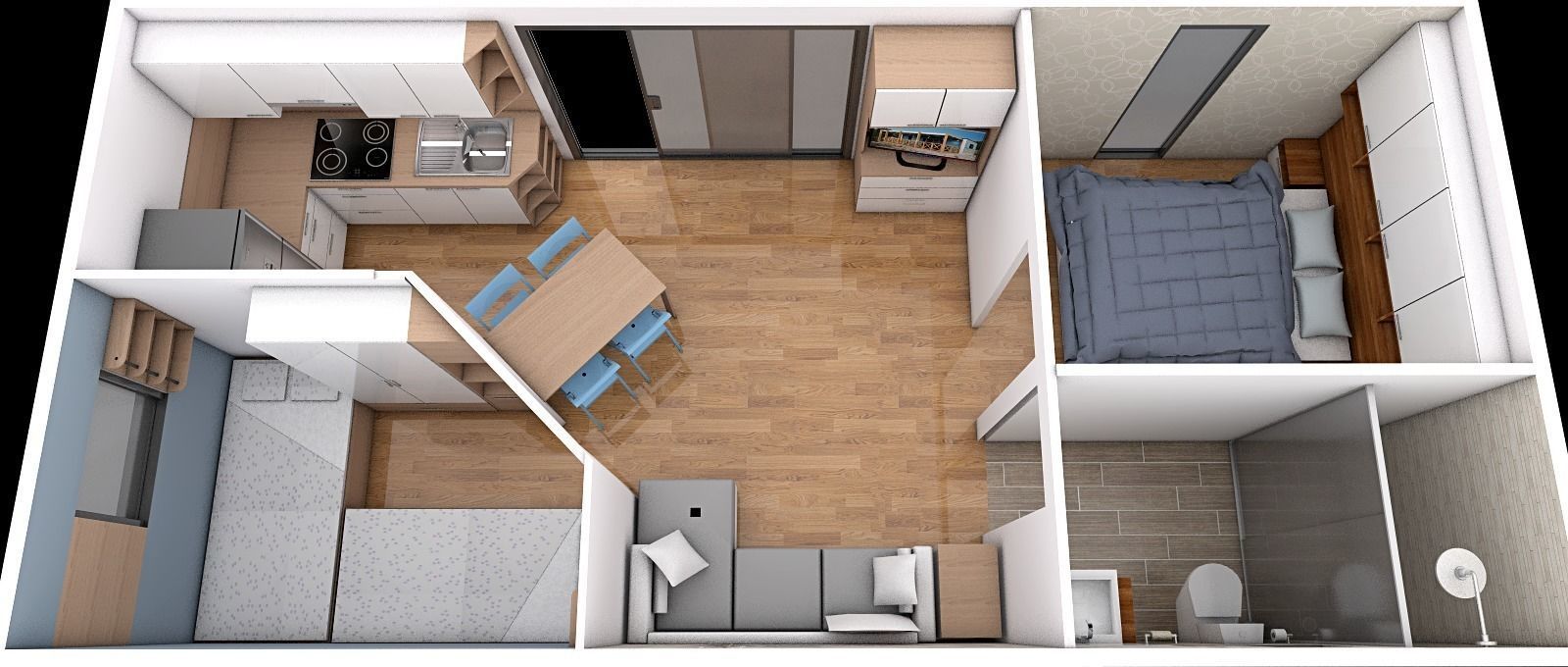 mobile home istriaMOD by damijan koprivc Low-poly 3D model_2